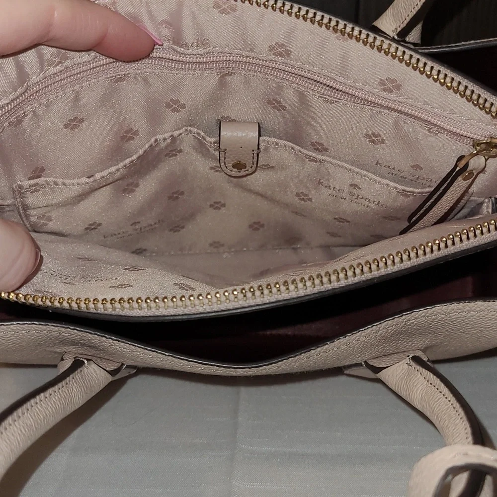 Kate Spade Dusty Pink Leather Top-Handle Satchel
